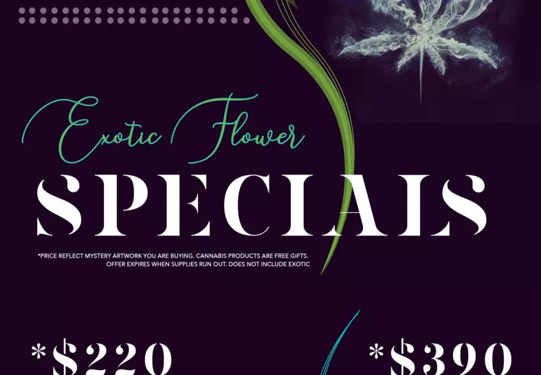 Exotic Flower Special at Puff Kings DC!