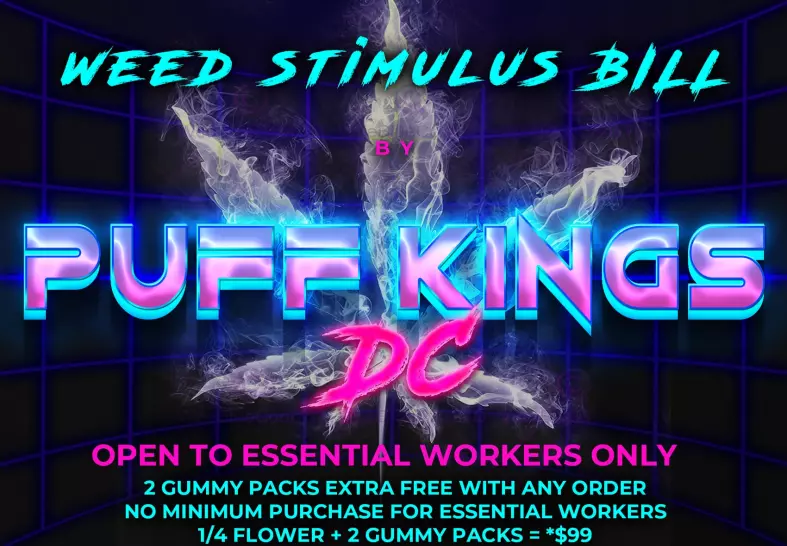 Weed Stimulus from Puff Kings!